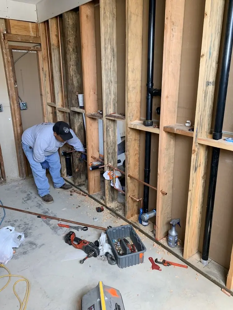 Commercial rough-in plumbing for Water Heater Replacement in Aberdeen Proving Ground
